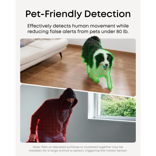 Eufy eufy Motion Sensor E20,Pet-Friendly Detection,5-Year Battery Life,Easy Install 1