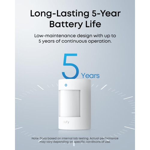 Eufy eufy Motion Sensor E20,Pet-Friendly Detection,5-Year Battery Life,Easy Install 2