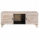 VidaXL vidaXL Coffee Table Bleached White 100 x 54 x 40 cm Solid Mango Wood 4