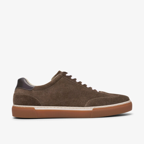Clarks Porlock Lace Grey Suede