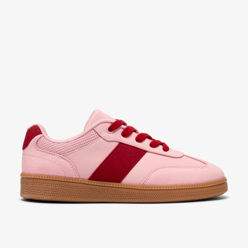 Clarks (Wide, 13 (Children's)) CypressLace O. Pink Combi