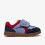 Clarks (Standard, 4 (Children's)) Disco Vibe T Blue Combi 1