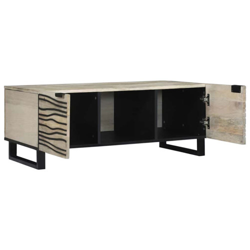 VidaXL vidaXL Coffee Table White 100 x 54 x 40 cm Engineered Wood 2