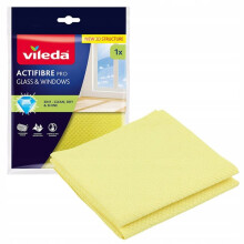 Chiffon Vileda Actifibre Pro pour le verre et les vitres - Microfibre