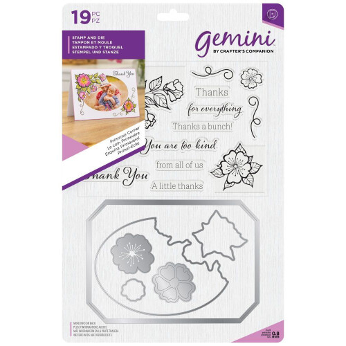 Gemini Photo Frame Stamp and Die ~ Primrose Corner 2