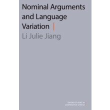 Nominal Arguments and Language Variation by Li Julie Jiang Paperback B