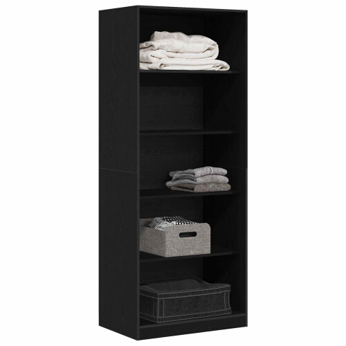 VidaXL vidaXL Kleiderschrank Schwarz Eichen-Optik 80 x 50 x 200 cm 2