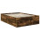 VidaXL vidaXL Bed Frame Smoked Oak 150 x 200 cm Engineered Wood 5