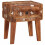 VidaXL vidaXL End Table with Drawer Brown 40 x 32 x 46 cm Solid Reclaim Wood 1