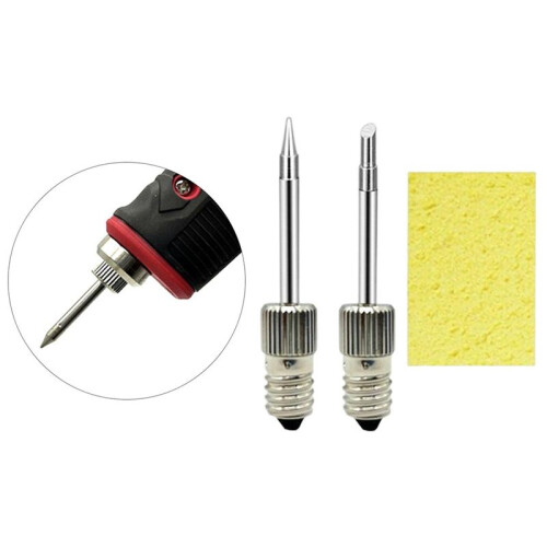 Soldering Tips USB Soldering Iron  Replacement Soldering Iron Tips Welding  for E10 Interface(Tip B+Tip C) 2