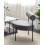 Beliani Armchair ALPHA Velvet Grey 2
