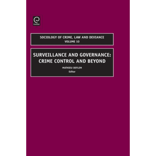 Surveillance and Governance Hardcover Book