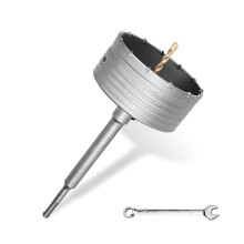 Mèches Couronnes Béton et Pierre SDS Plus Set Durable 120mm — mèche béton sds plus, couronne percage 120mm