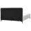 Beliani Bed Fabric VALOGNES 180 x 200 cm (EU Super King) Light Grey 5