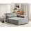 Beliani Left-Hand Chaise Longue HELLNAR Fabric Grey 4