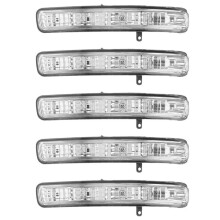 5X Lampe de Clignotant de Clignotant de LumièRe de Miroir de Vent CôTé Gauche de Voiture pour Explorer 2011-2018 BB5Z-13B375-A BB5Z13B375A