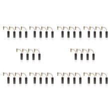 40Pcs Washing Machine Carbon Brushes 154740 Carbon Brushes Motor Carbon Brushes for Washing Machine