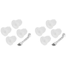 8 Stuks Filter voor VC100 Draadloze Stofzuiger VC100 Vuilfilter Vervangingsfilters