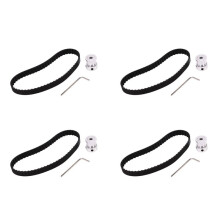 4X Ceinture de Coupe de Broche de Meulage de Coupe de Menuiserie Diy Sans Puissance Accessoires de Petit Tour pour Scie Ă Table