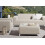 Beliani Ottoman ROVIGO Fabric Beige 2