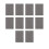 10X Rubber Stamp Sheet for Lasers Engraving Machine with A4 Size 2.3mm (Dark Gray) 1