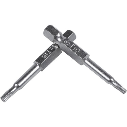 21Pcs Set Star Bit Screwdriver Drill Bits Screw Driver Magnetic 1/4Inch Hex Shank Hand Tools Five-Pointed Star Bore Hole 2