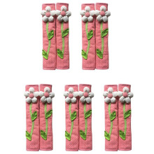 10PCS Pastoral Flower Polka Dot Door/Refrigerator Handle Cover Fridge Door Handle Gloves Home Decor Kitchen