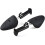 10 Pair Durable Form Plastic Shoe Tree Practical Boot Shoe Stretcher Black 5