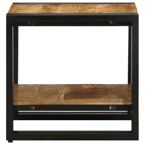 VidaXL vidaXL Coffee Table Brown 40 x 40 x 38 cm Solid Mango Wood 2