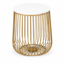 White Marble Coffee Table 40cm
