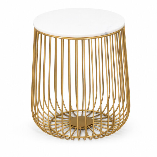 White Marble Coffee Table 40cm