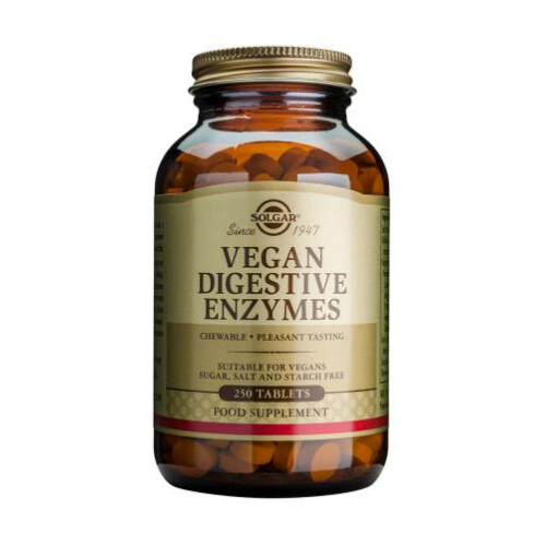 Solgar Solgar Vegan Digestive Enzymes Tablets (Chewable), 250