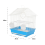 KCT KCT Lima Small Exotic Portable Bird Cage - Blue 3
