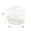 KCT KCT Lima Small Exotic Portable Bird Cage - White 3
