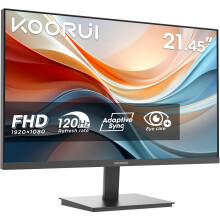 KOORUI E2212H 22 Inch FHD Monitor, Gaming 120Hz, VA Computer Monitors, 1080P Pc