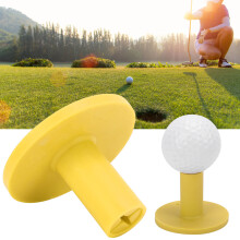 Gummi Golftee Gelb Übungsplatz Driving Range