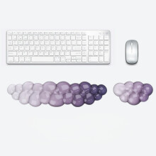 Suport pentru încheietura mâinii cu gel transparent pentru tastatură și mouse, set suport pentru încheietura mâinii pentru tastatură gr