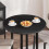 VidaXL vidaXL Table Top Black Ø 80 x 1.5 cm Engineered Wood 5