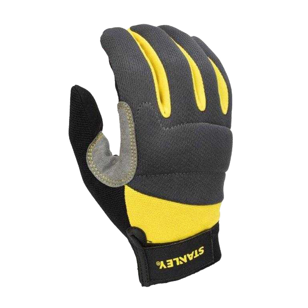 Stanley (L, Grey/Yellow) Performance Work Gloves