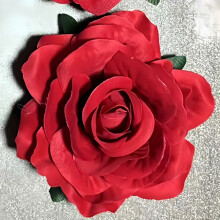 Broșă cu flori pentru dansatoare de flamenco, agrafă de păr cu trandafir, broșă cu agrafă de păr, roz, compatibilă cu majoritatea echip