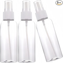 Flacons de voyage, lot de 3 mini flacons pulvérisateurs, flacon pulvérisateur atomiseur, matériau de haute qualité, grande durabilité,