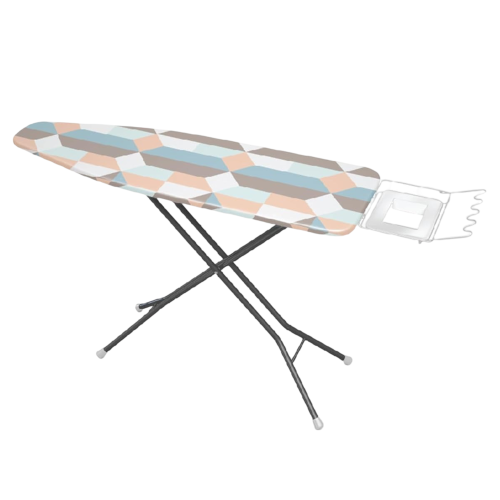 Bügelbrettbezug Dick Robust Bunt Gemustert 135x45 cm — bügelbrettauflage gepolstert, bügelhilfe baumwolle 1