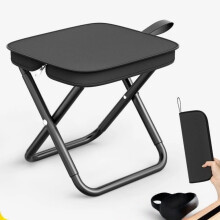 Klappbarer Campinghocker, Stuhl für Erwachsene und Kinder, Klapphocker zum Angeln