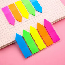 100 marque-pages adhésifs colorés, onglets fluorescents pour cahiers, petits marque-pages étiquettes