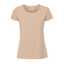 (XL, Desert Sand) Fruit Of The Loom Womens/Ladies Iconic 195 Premium Ringspun Cotton T-Shirt