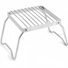 Opvouwbare kampvuurgrill, opvouwbare barbecue, houtskoolgrill, hoogwaardig materiaal, lange levensduur, gemakkelijk in gebruik.