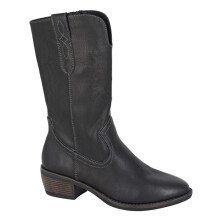 (3 UK, Black) Cipriata Womens/Ladies Wanda Cowboy Boots