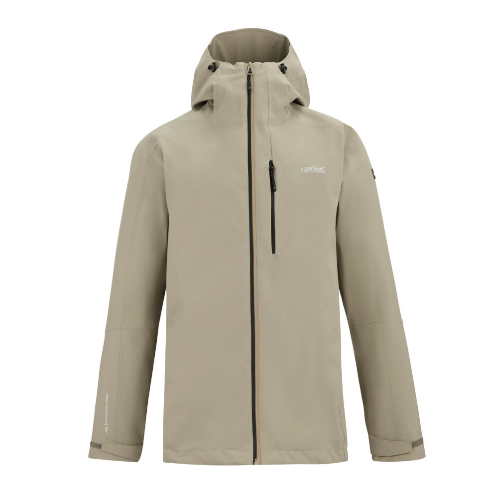 Regatta (26 Uk, Parchment) Womens/Ladies Birchdale Ii Waterproof Jacket