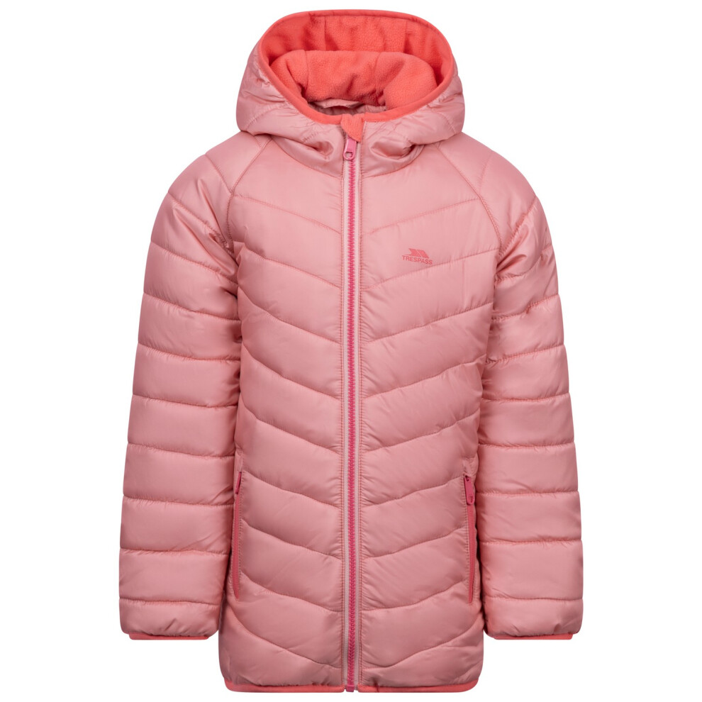 Trespass (9-10 Years, Mid Rose) Childrens/Kids Valard Quilted Jacket