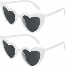 Gafas de sol con forma de corazón para mujer, gafas de sol vintage con forma de corazón, artículos para fiestas de despedida de soltera
